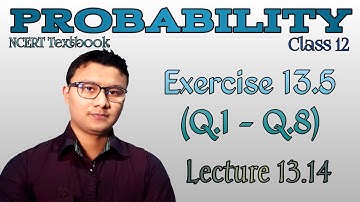 Class 12 || Lecture 13.14 || Exercise 13.5 (Q.1 - Q.8) || in manipuri.