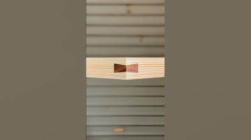 Easy Dovetail Splines with a Router! #shorts #diy #woodworking