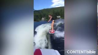 Falling off a surfboard! | CONTENTbible