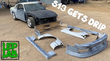 S13 Drift Build Part 6: Looking more like a car!
