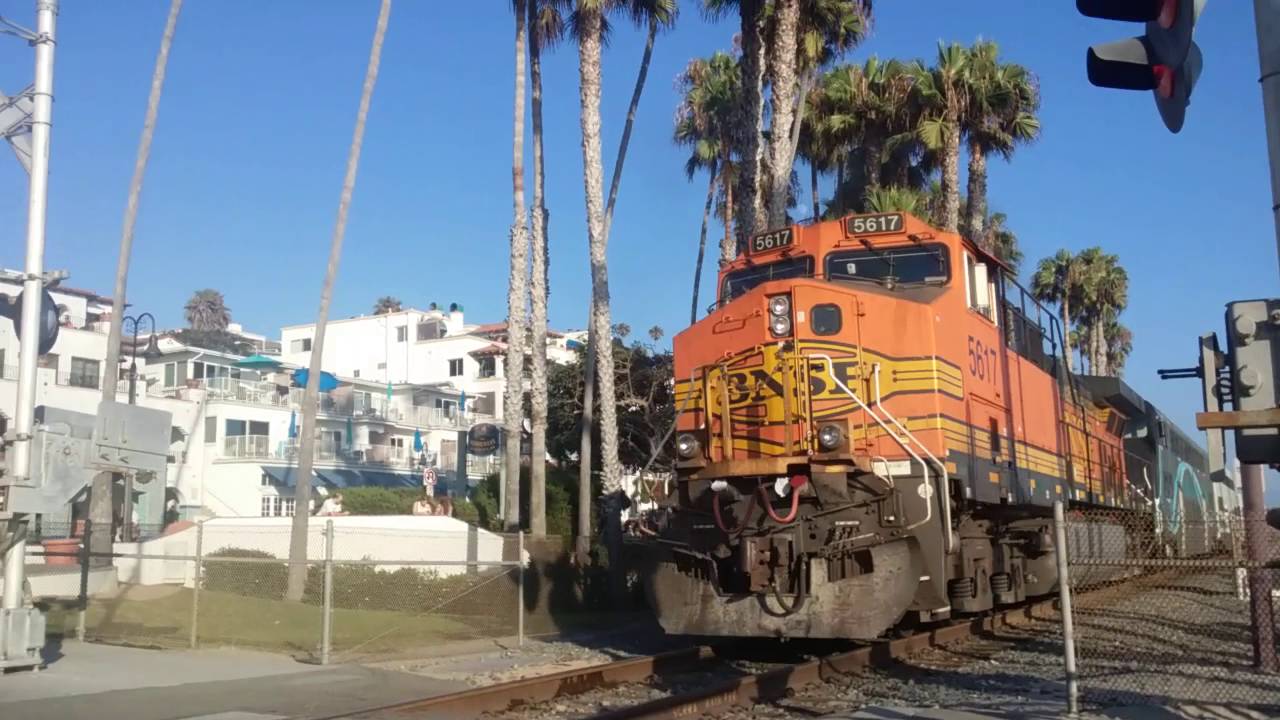 Railfanning San Clemente Feat. Very Rare BNSF
