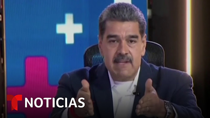 Maduro reprocha a Bukele por recibir a venezolanos deportados de EE.UU. | Noticias Telemundo