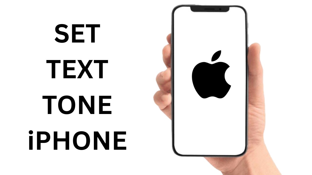 How To Set Text Tone On iPhone - YouTube