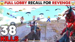 Full Lobby Recall For Me To Take Revenge In Solo Vs Squad Bgmi Gameplay - Lion X Yt