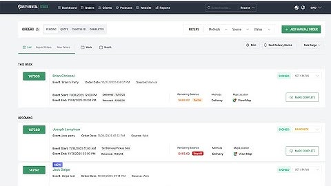 Knowledge Base Module 2 Orders and Events