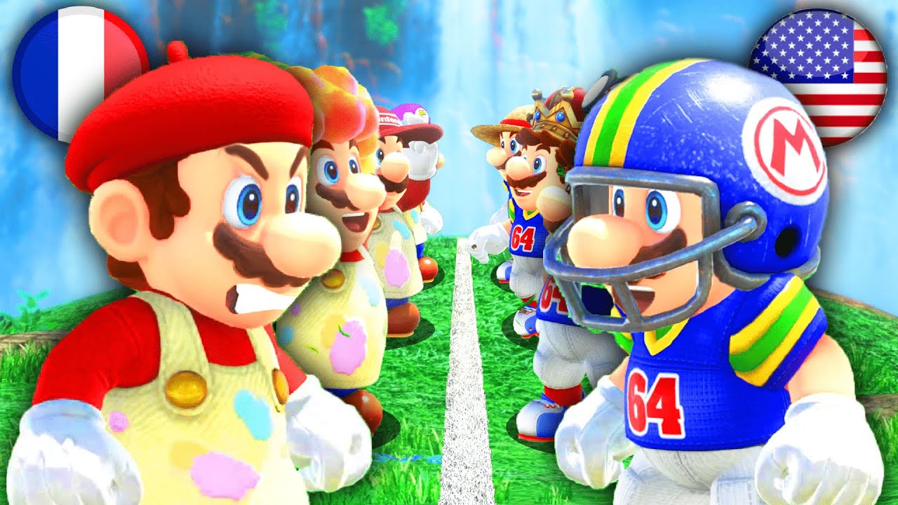 CACHE CACHE MARIO: 🇫🇷 FRANCE VS USA 🇺🇸 (5v5)