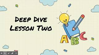 Deep Dive Lesson Two: Quotation Marks