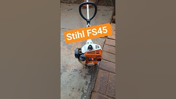 Stihl FS45 string trimmer throttle lock. #michaelstoolbench #fs45 #stringtrimmer #stihl #fs38
