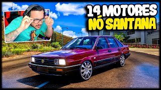 NOVO SANTANA TESTANDO 14 MOTORES - FORZA HORIZON 5