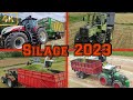 [4K] Silage 2023 Voller Einsatz ( Steyr 6300 Terrus, Fendt 516, MB Trac ,Case &amp; Class Jaguar 890)BGA