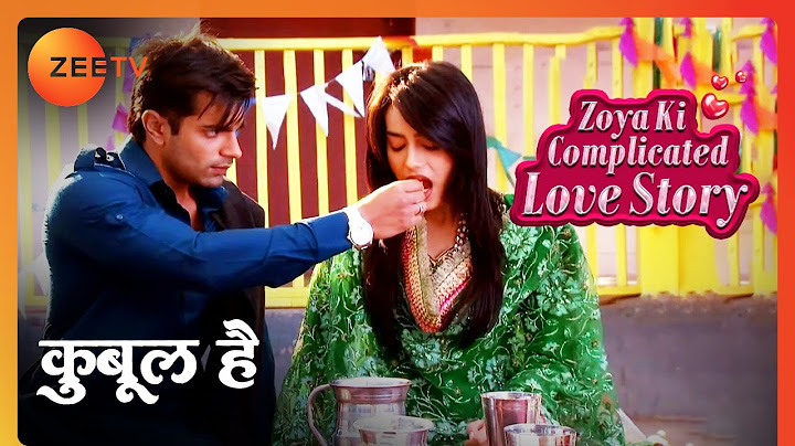 Asad ने अपने हांथों से खिलाया Zoya को खाना | Zoya Ki Complicated Love Story | Qubool Hai | Zee TV