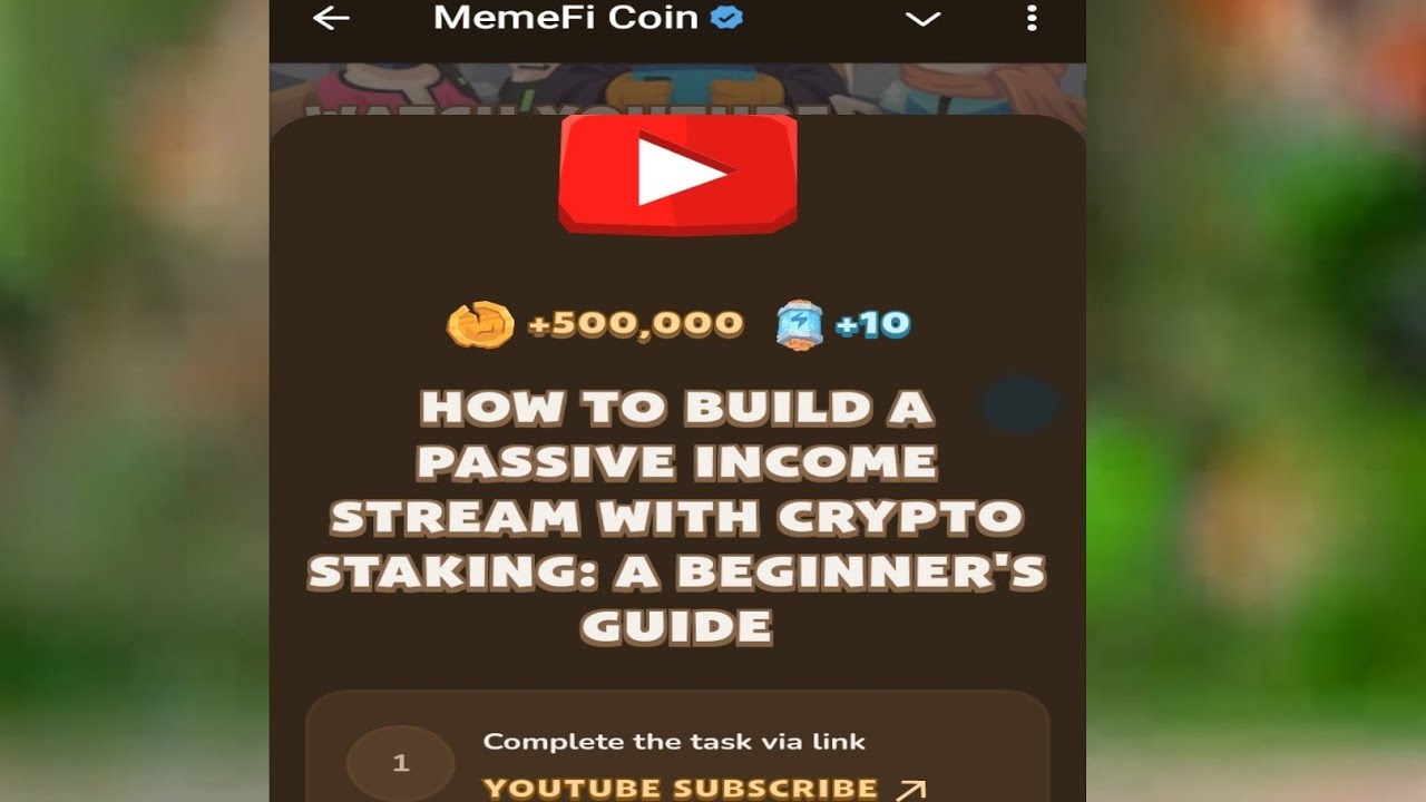 HOW TO BUILD A PASSIVE INCOME STREAM WITH CRYPT0 STAKING: A BEGINNER'S ...