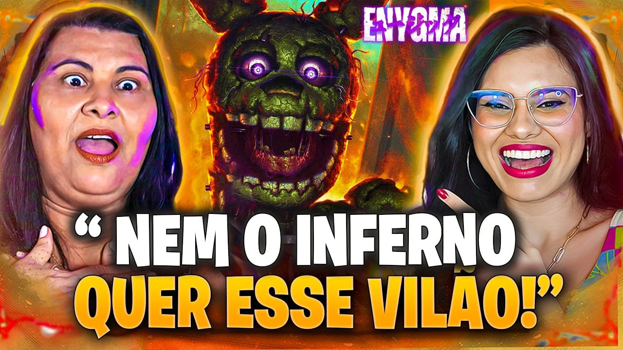 MÃE CRENTE DEU UM GRITO! 😱 Sua Agonia | Springtrap/William Afton | Enygma