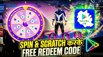 FREE REDEEM CODE (SPIN & SCRATCH करके) 🤩 | FREE REDEEM CODE APP | FREE GOOGLE PLAY REDEEM CODE