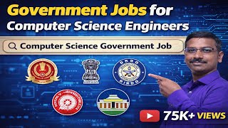 Government Jobs for Computer science Engineers| Computer Science Government Job #anbarivu_anbarivu