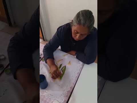 Pintando Tulipanes #pinturaentela #shorts