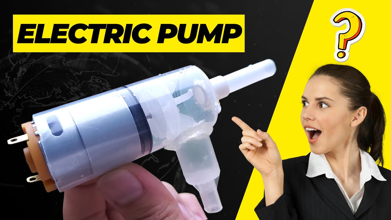 DIY Powerful Water pump How To Make a Water Pump From DC Motor and