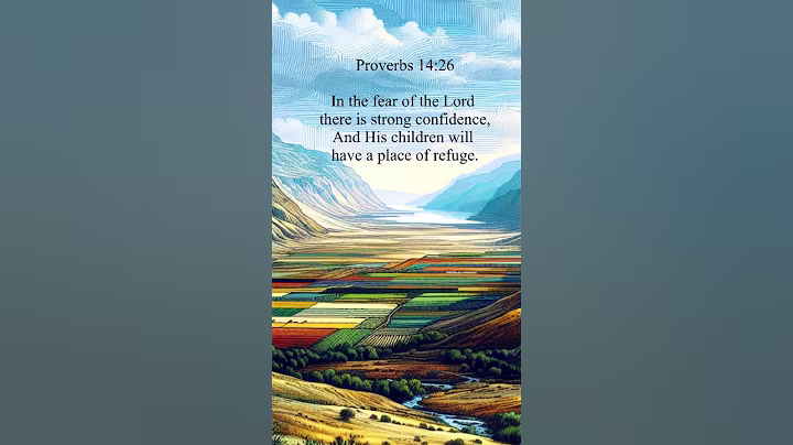 Bible Verse - Proverbs(14:26) NKJV, #Jesus #love #Bibleverse,#faith,#peace