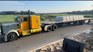 Why I don’t like doing job-side drop off (forklift driver taking selfies )