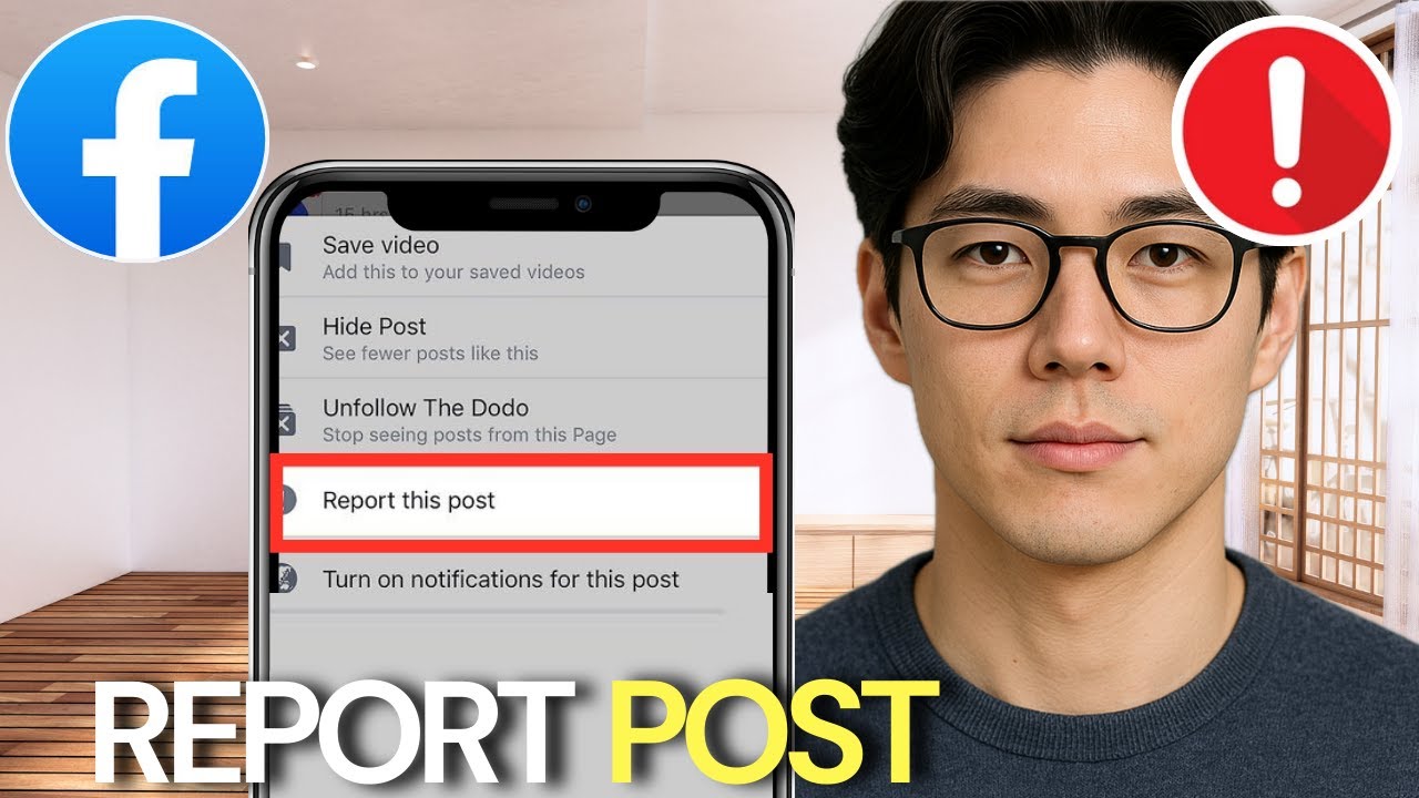 How To Report Post in Facebook - YouTube