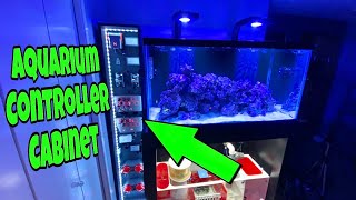 DIY Saltwater Aquarium APEX Controller Cabinet * EPIC * How I Built It