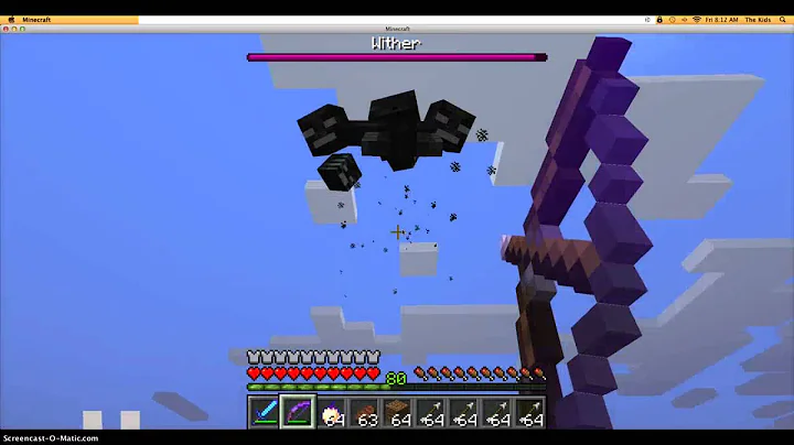 Killing the wither by: Grant