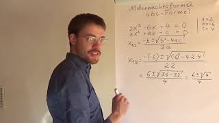 Mitternachtsformel (abc-Formel) | Mathetricks für den Erfolg in Mathe