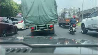 Lori senget sebelah #jpj