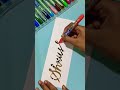 Brush pen calligraphy writing for beginners magical calligraphy writing for beginners