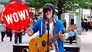 Epic Busker Mashup: Blending Hits on the Streets!