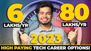 8 Tech Jobs that Pay upto 80 LPA 🚀 | Best Career Options | High Salary Jobs 📈