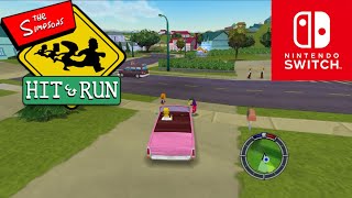 Simpsons Hit & Run Nintendo Switch Gameplay