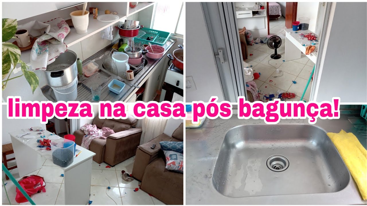 Bagunça na Casa depois das visitas 😱 Muita sujeira e desorganização em ...