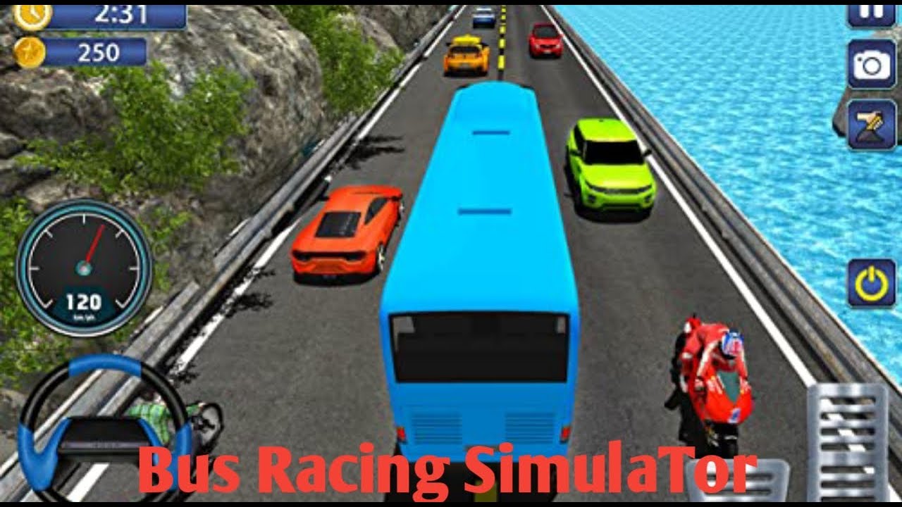 Bus Racing Simulator GamePlay | all racing games videos | Racing games AbadgarGaming Movie | 