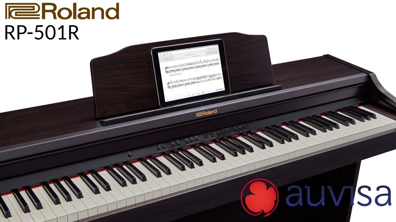 Review piano Roland RP-501R Auvisa - YouTube