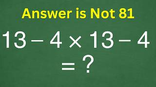 Most People Mess Up This Simple Calculation!