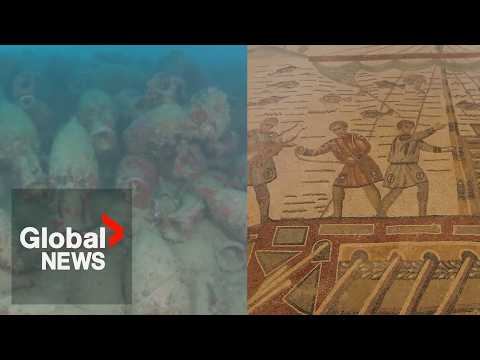 Roman shipwreck discovered off the coast of Sicily