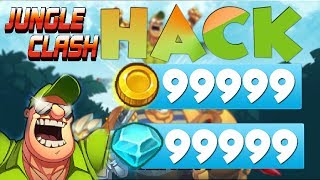 Jungle Clash hack apk Unlimited Diamonds and Gold Free (iOS & Android) screenshot 4