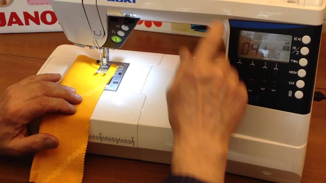 JUKI HZL G210 YouTube