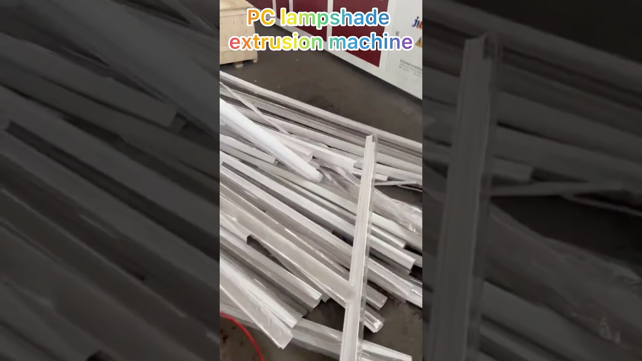 PC lampshade extrusion machine