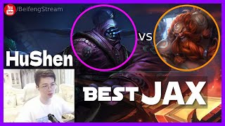 ? HuShen Jax vs Gragas GM - Best Jax Guide (Rank 1 Jax)