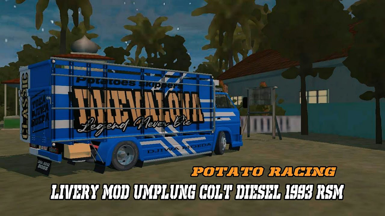  Livery  potato racing mod umplug colt  diesel  1993 RSM 