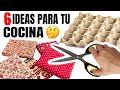 6 😱 MANUALIDADES PARA TU COCINA - IDEAS ECONÓMICAS