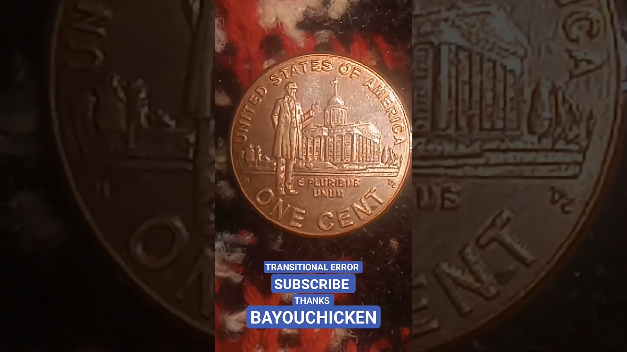 RARE $3MILLION-DOLLAR 2009-D Lincoln Cent Professional Life TRANSITIONAL ERROR COIN.....