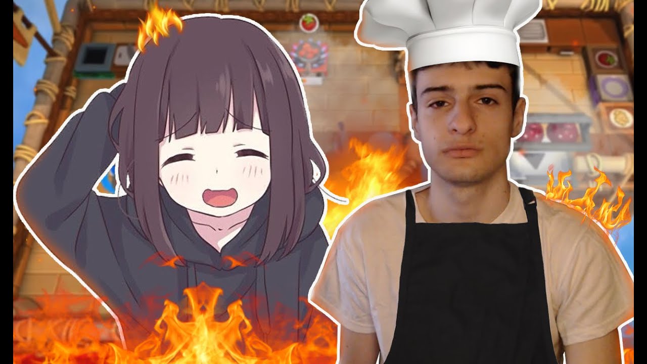 Le PAGO a una CHICA para que me AYUDE a COCINAR | Overcooked! 2
