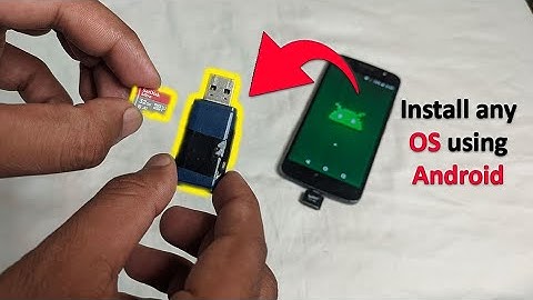 How to Create Bootable Pendrive/SD Card using Android | 2022