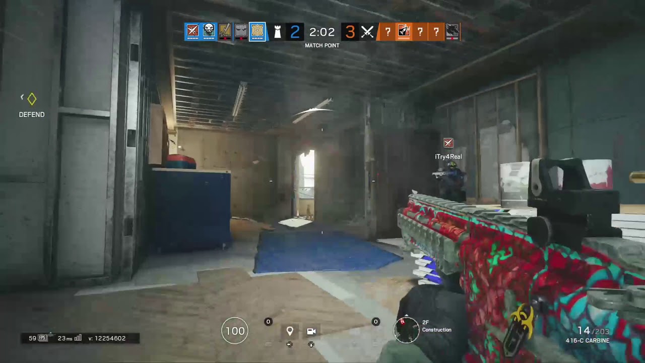 Rainbow Six Siege - 1v4 CLUTCH ACE - Ranked highlights - YouTube