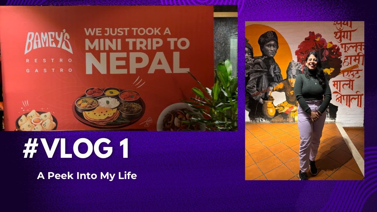 What I do on weekends | My first vlog on Youtube| Bamey's Koramangala 