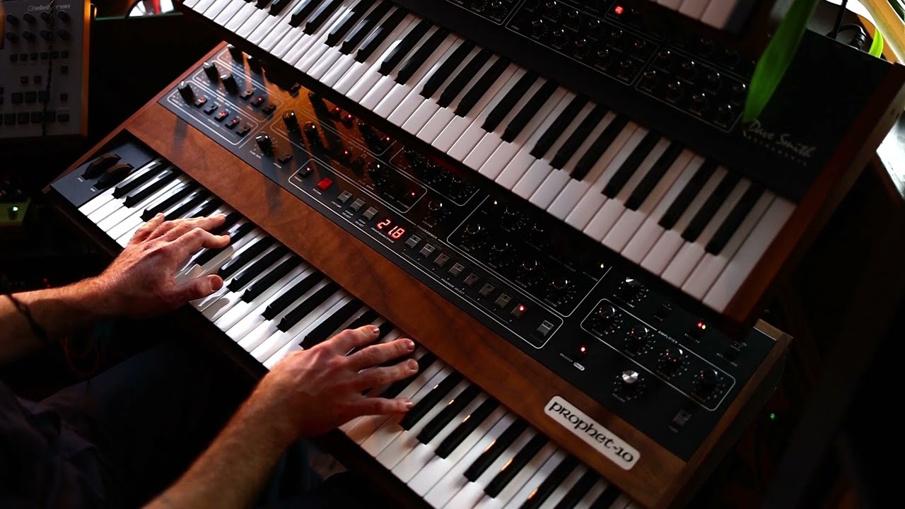 Sequential Prophet 10 custom Patch in Stack mode
