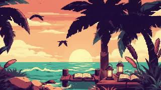 Island Whispers 🌴| Chill Pixel Art Sunset for Study & Relax screenshot 5